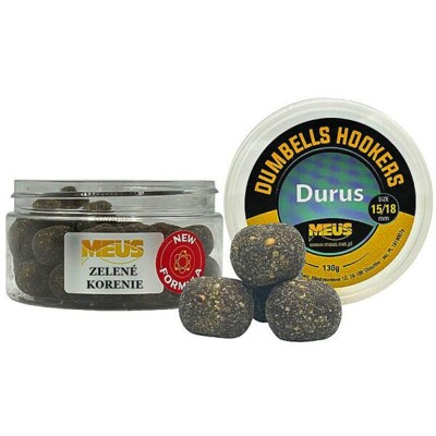 Chytačky Dumbells Durus Zelený pepř 15/18 mm